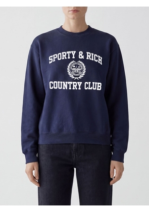 SPORTY & RICH Sweatshirt Woman color Navy