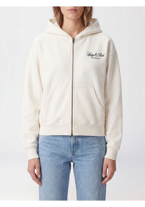 SPORTY & RICH Sweatshirt Woman color Ecru