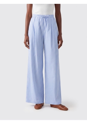 DOLCE & GABBANA Pants Woman color Gnawed Blue