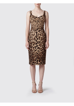 DOLCE & GABBANA Dress Woman color Brown