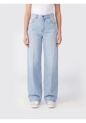 GRIFONI Jeans Woman color Gnawed Blue