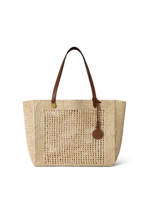 Mulberry Women's Crochet Tote Natural
