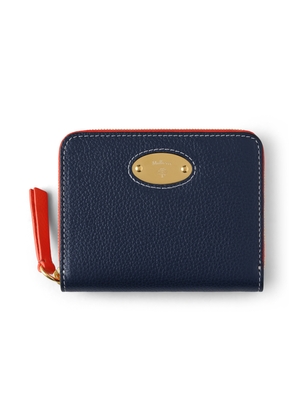 Mulberry Women's Mulberry Plaque Small Zip Around Purse Night Sky-Coral Oran