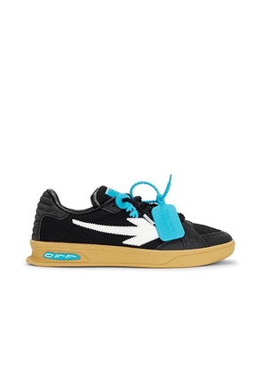 OFF-WHITE New Slim Sneaker in Black & White - Black. Size 44 (also in 41, 42, 43, 45, 46).