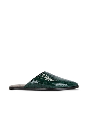 Fear of God Slippers in Bottle Green - Green. Size 43 (also in 41, 42, 45).