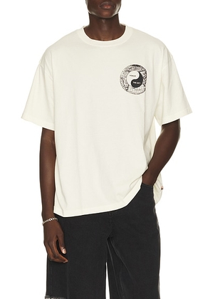 Honor The Gift Breathe in Breathe Out Short Sleeve T-shirt in White - White. Size L (also in S, M, XL/1X, XXL/2X).