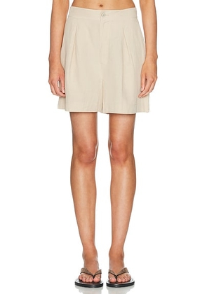 Jenni Kayne Solstice Short in Beige - Beige. Size 8 (also in 0, 2, 4, 6).