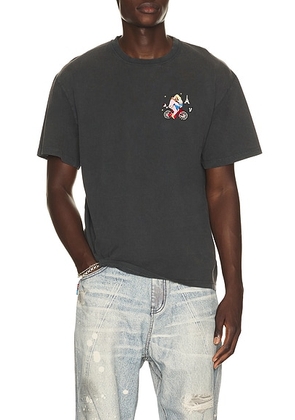 Carne Bollente Velo Valentine Tee in Off Black - Black. Size M (also in S, L, XL/1X).