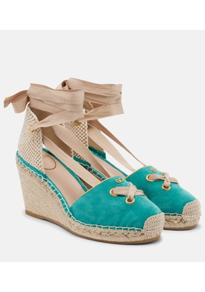 Valentino Garavani Resort suede espadrille wedges