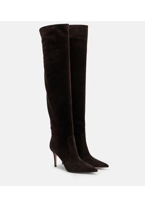 Gianvito Rossi Hansen suede knee-high boots