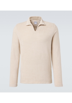 Fedeli Cotton terry polo shirt