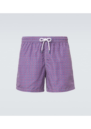 Fedeli Madeira printed swim trunks