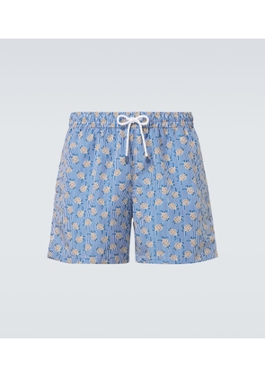Fedeli Madeira printed swim trunks