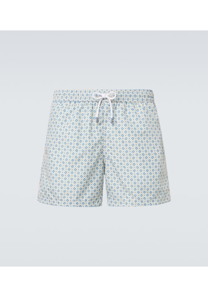 Fedeli Madeira printed swim trunks