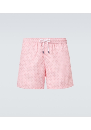 Fedeli Madeira printed swim trunks