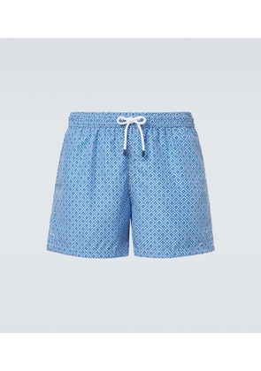 Fedeli Madeira printed swim trunks