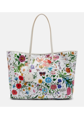 Gucci Gucci Tribeca Large floral canvas shopper