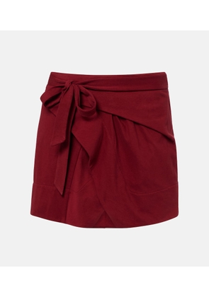 Isabel Marant Berenice draped cotton wrap skirt