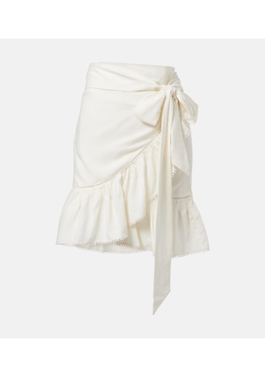 Marant Etoile Mempster ruffled wrap skirt