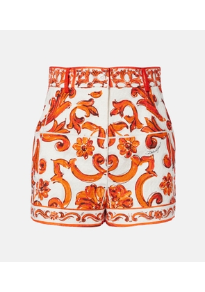 Dolce&Gabbana Majolica printed shorts