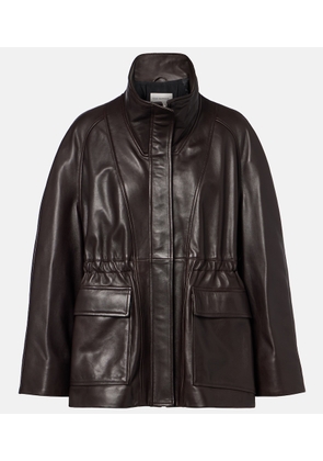 Nour Hammour Quai leather jacket