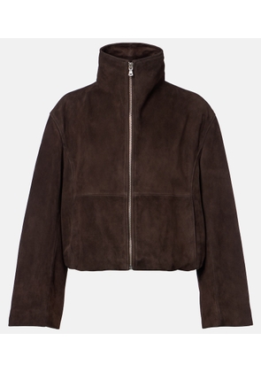 Nour Hammour Etienne suede jacket