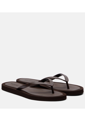 Tory Burch Kira T Monogram thong sandals