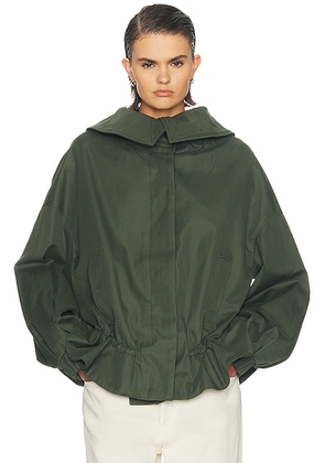 Dries Van Noten Villas Jacket in Bottle - Green. Size M (also in XS, S, L).