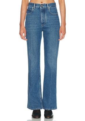 Bottega Veneta Wide Leg in Mid Blue - Blue. Size 42 (also in 36).