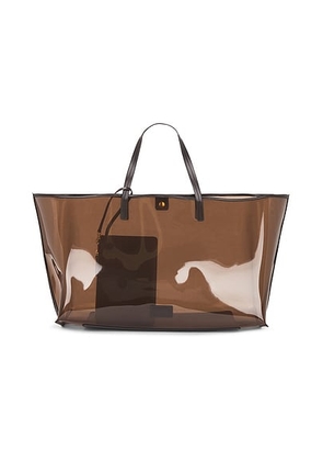 Staud Christos Large Tote Bag in Espresso - Brown. Size all.