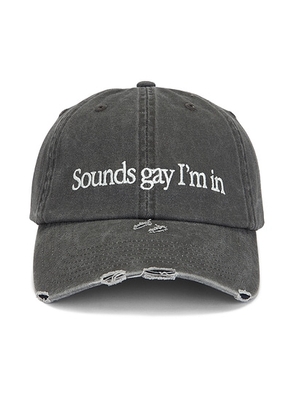 Carne Bollente My Cruising Cap in Off Black - Black. Size all.