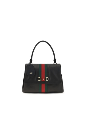Gucci Black Calf Leather Bos Taurus Handbag