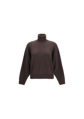 Brunello Cucinelli Brown Cashmere Turtleneck - L