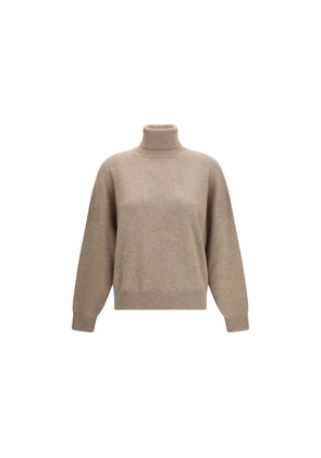 Brunello Cucinelli Brown Cashmere Turtleneck - L