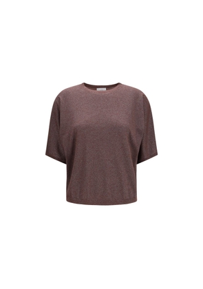 Brunello Cucinelli Purple Cashmere Sweatshirt - L
