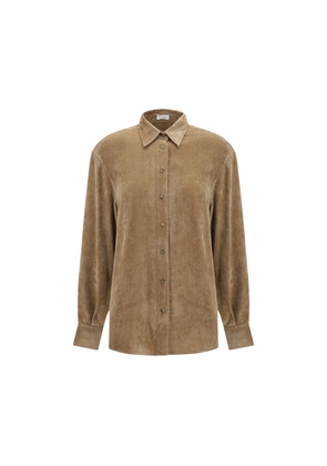 Brunello Cucinelli Beige Viscose Dress Shirt - L