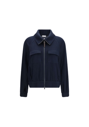 Brunello Cucinelli Blue Cotton Sweatshirt - L