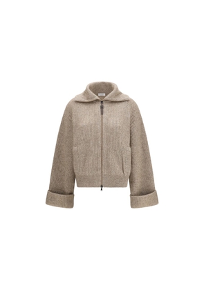 Brunello Cucinelli Beige Cashmere Sweatshirt - L