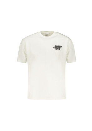 Vans White Cotton Men's T-Shirt - L