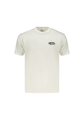 Vans White Cotton Men's T-Shirt - S