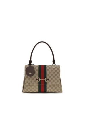 Gucci Beige Fabric Handbag