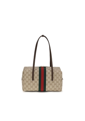 Gucci Beige Fabric Handbag