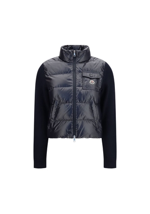 Moncler Blue Polyamide Cardigan - XS