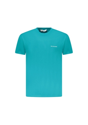 Trussardi Azzurro Cotton Men's T-Shirt - M