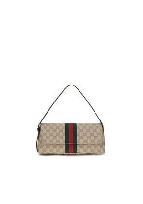 Gucci Beige Fabric Handbag