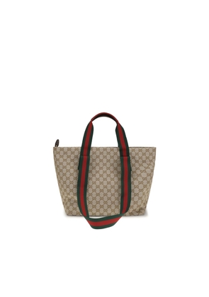 Gucci Beige Polyester Shoulder Bag