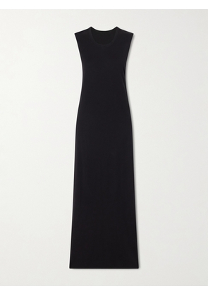 The Row - Oiva Silk Maxi Dress - Black - xx small,x small,small,medium,large