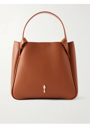 Christian Louboutin - Bettina Mini Embellished Leather Tote - Brown - One size