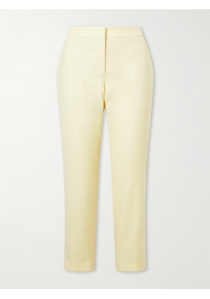 MCQUEEN - Wool Straight-leg Pants - Yellow - IT38,IT40,IT42,IT44