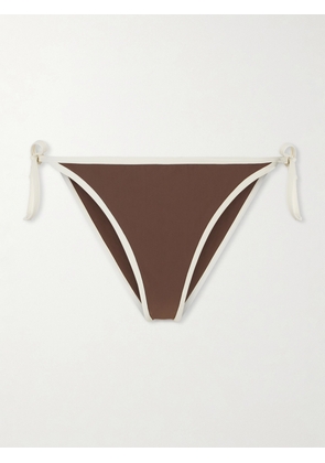 Brunello Cucinelli - Knotted Bikini Briefs - Brown - IT36,IT38,IT40,IT42,IT44,IT46,IT48